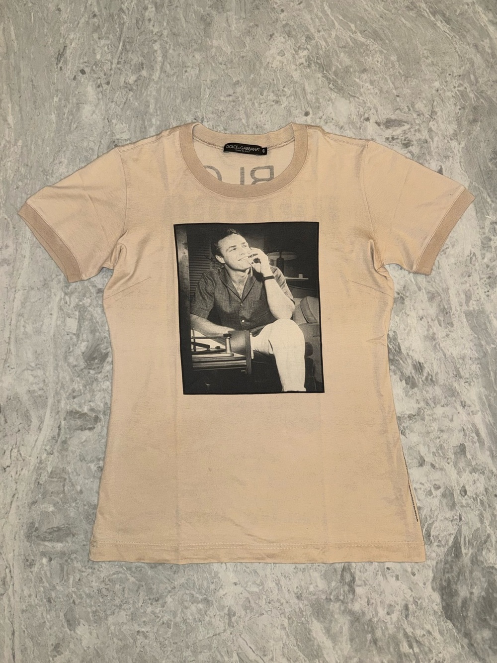 Dolce & Gabbana Vintage Marlon Brando Graphic T-Shirt